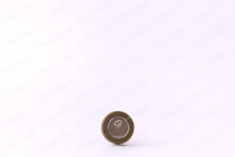 ##tt##-Saffron Metal Container - 1gr