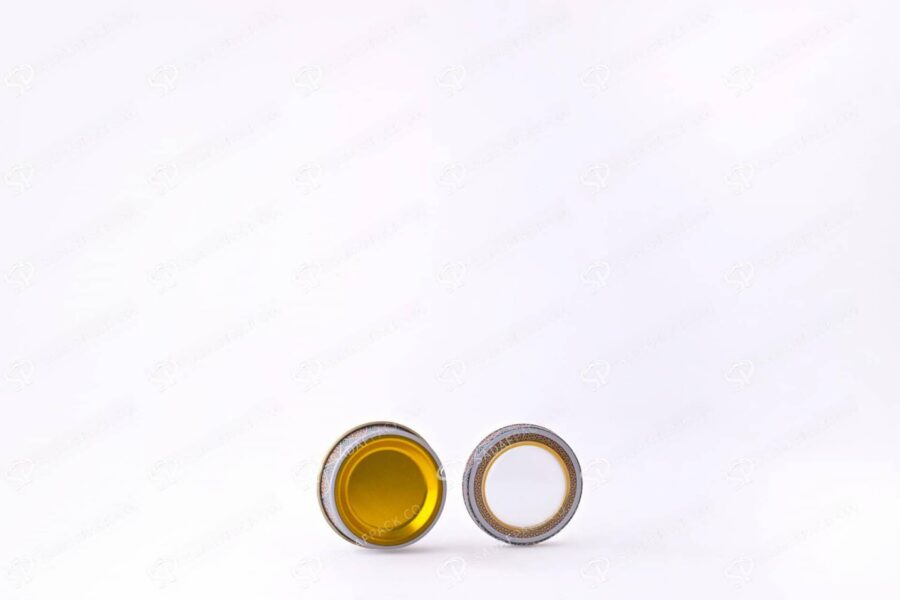 ##tt##-Saffron Metal Container - 1gr