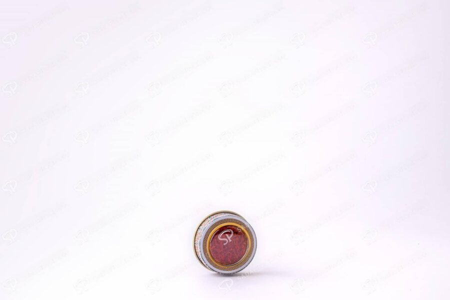 ##tt##-Saffron Metal Container - 1gr