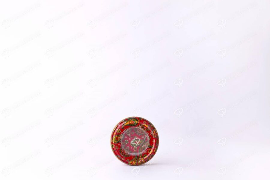 ##tt##-Saffron Metal Container - 3 grams