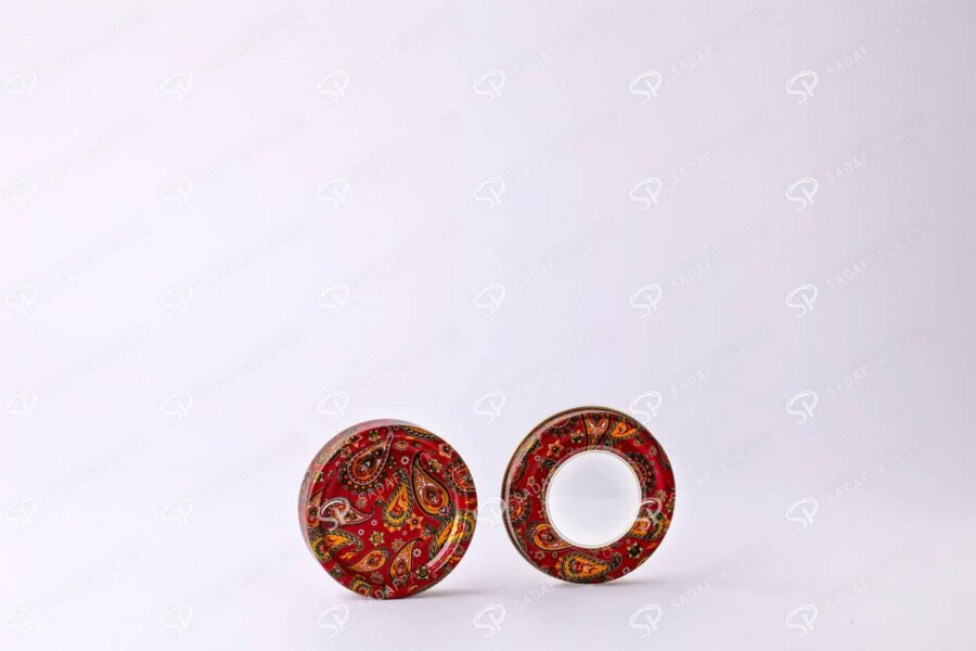 ##tt##-Saffron Metal Container - 3 grams