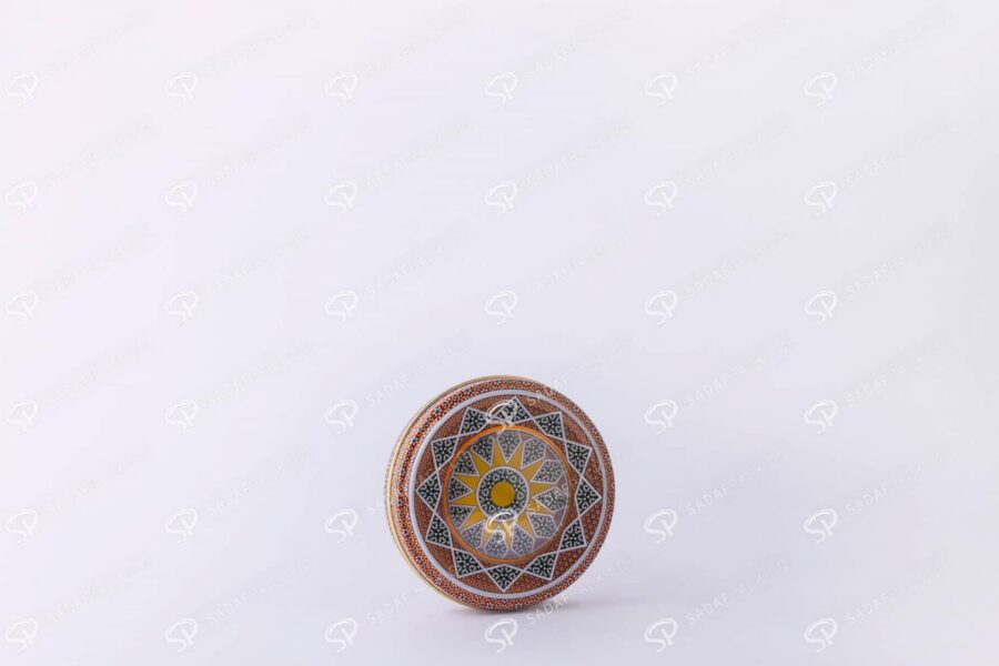 علبة زعفران معدنية - 5 غرام