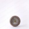 ##tt##-Saffron Metal Container - 7 grams