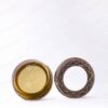 ##tt##-Saffron Metal Container - 7 grams