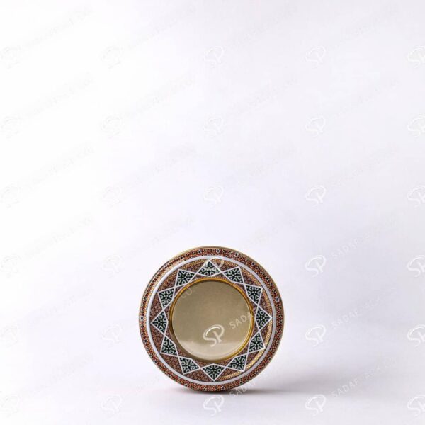 ##tt##-Saffron Metal Container - 10 grams