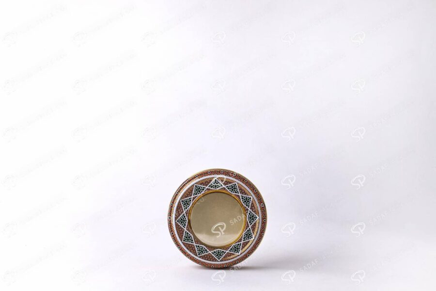 ##tt##-Saffron Metal Container - 10 grams
