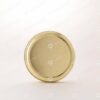##tt##-Saffron Metal Container Gold 200 without window