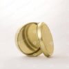 ##tt##-Saffron Metal Container Gold 200 without window