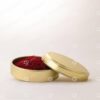 ##tt##-Saffron Metal Container Gold 200 without window