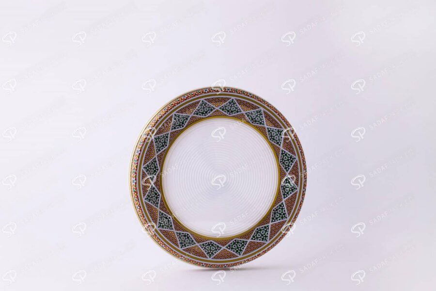 ##tt##-Saffron Metal Container White Bottom Circle 17 High Bottom