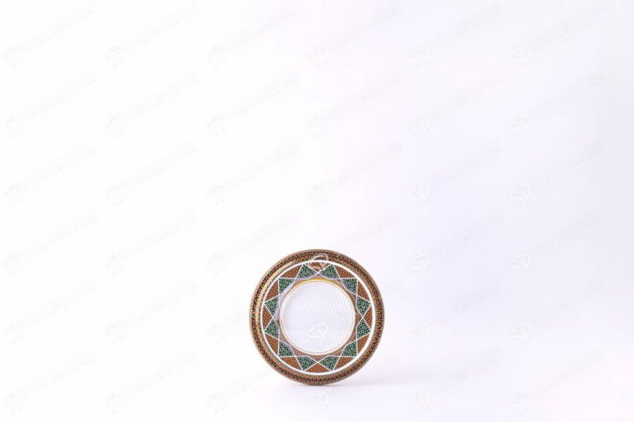 ##tt##-Saffron Metal Container White Bottom Circle 9