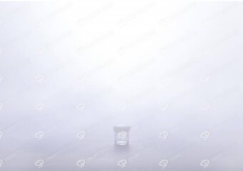 حاوية مسحوق زعفران كريستالي-أبيض قصير