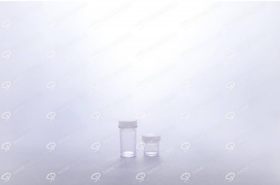 ##tt##-Saffron Powder Crystal Container - White Short