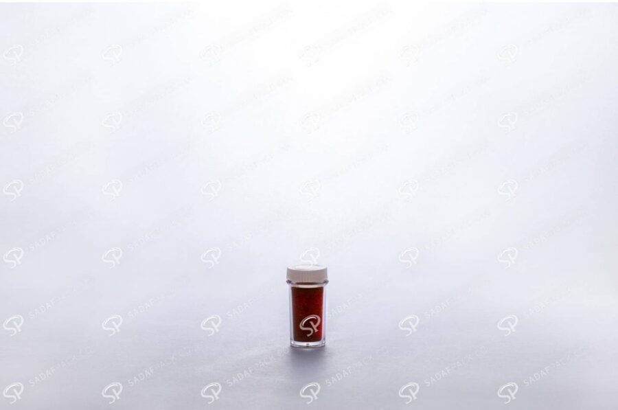 ##tt##-Saffron Powder Crystal Container - White Long