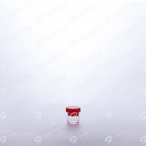 ##tt##-Saffron Powder Crystal Container - Red Short