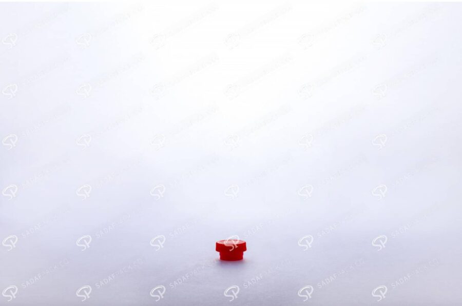 ##tt##-Saffron Powder Crystal Container - Red Short