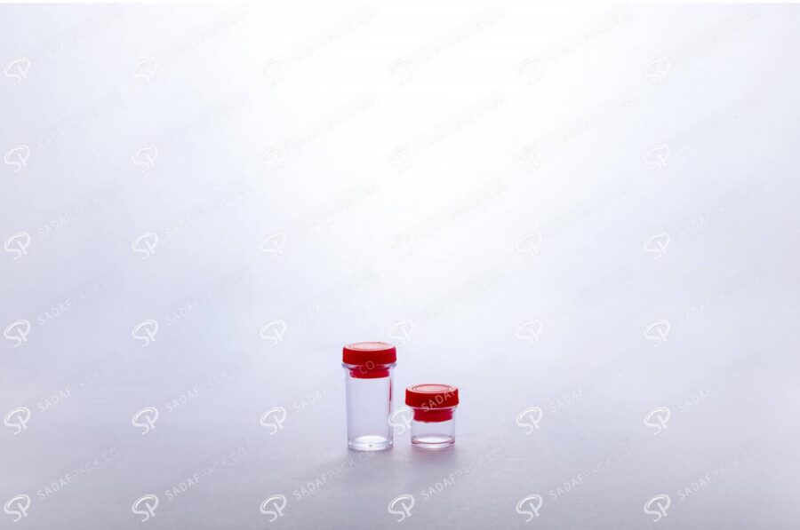 ##tt##-Saffron Powder Crystal Container - Red Short