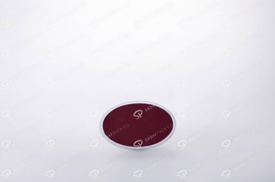 ##tt##-Saffron Crystal Container - Oval 1