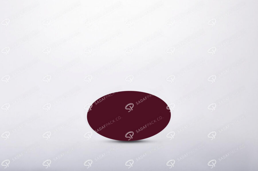 ##tt##-Saffron Crystal Container - Oval 2