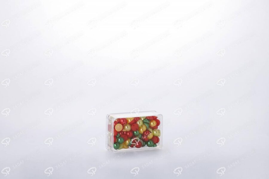 ##tt##-Saffron Rectangular Crystal Container - 1 (4 Deep)