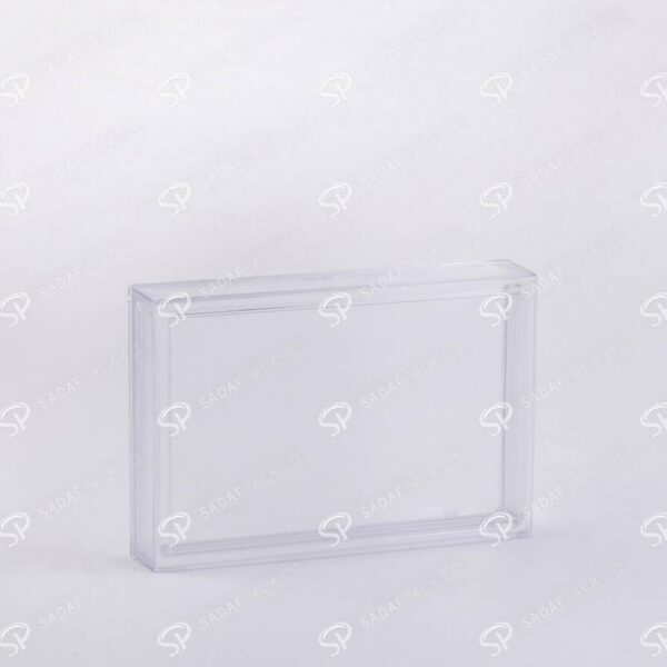 ##tt##-Saffron Rectangular Crystal Container - 3 (10.5)