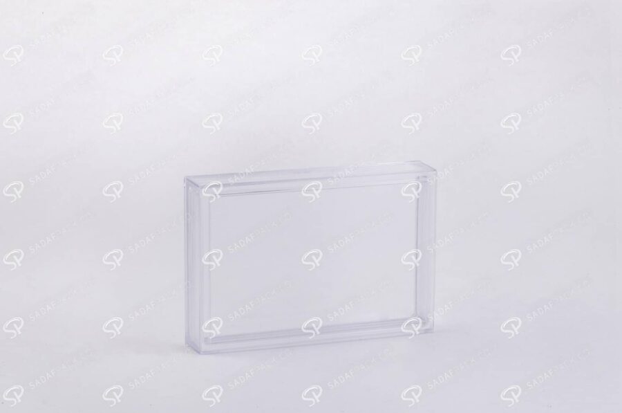 ##tt##-Saffron Rectangular Crystal Container - 3 (10.5)