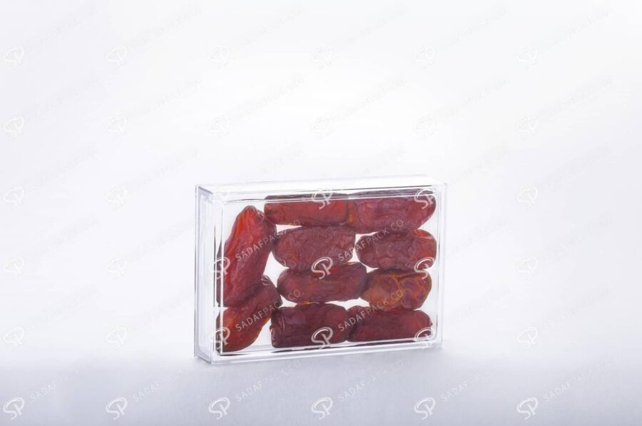 ##tt##-Saffron Rectangular Crystal Container - 3 (10.5)