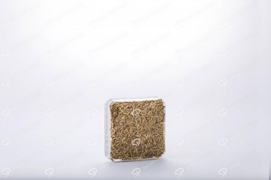 ##tt##-Saffron Crystal Container - Convex Square