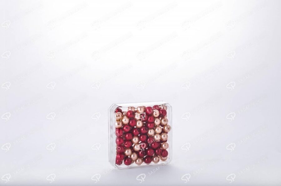 ##tt##-Saffron Crystal Container - Convex Square
