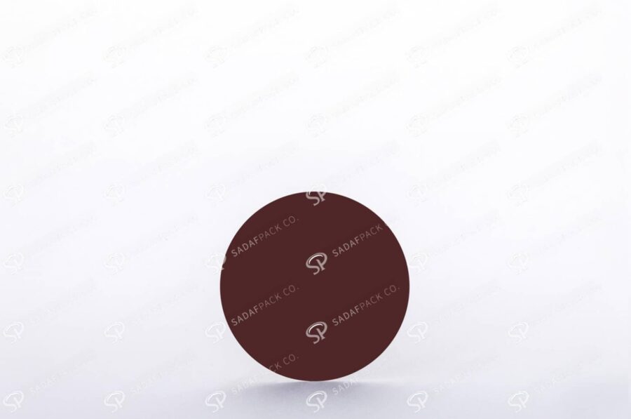 ##tt##-Saffron Crystal White Bottom Container - Round 5 (10 Slim)