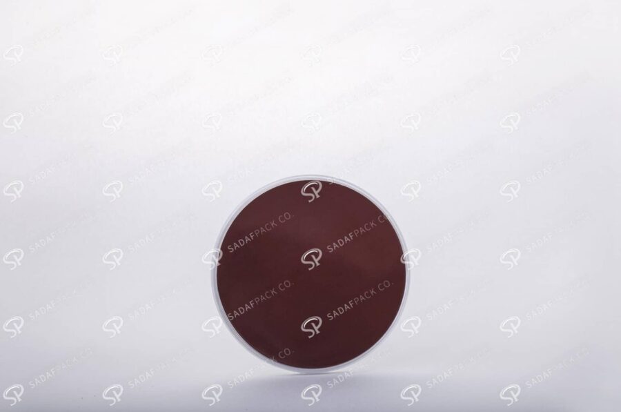 ##tt##-Saffron Crystal White Bottom Container - Round 5 (10 Slim)