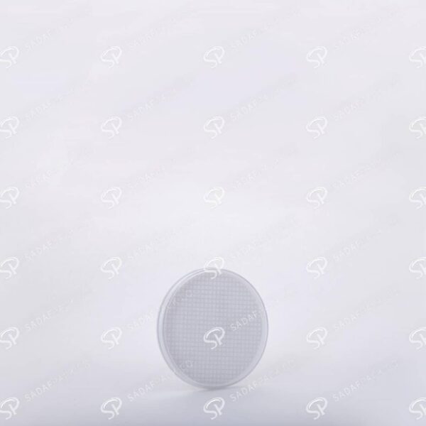 ##tt##-Saffron Crystal White Bottom Container - Round 1 (5 Slim)