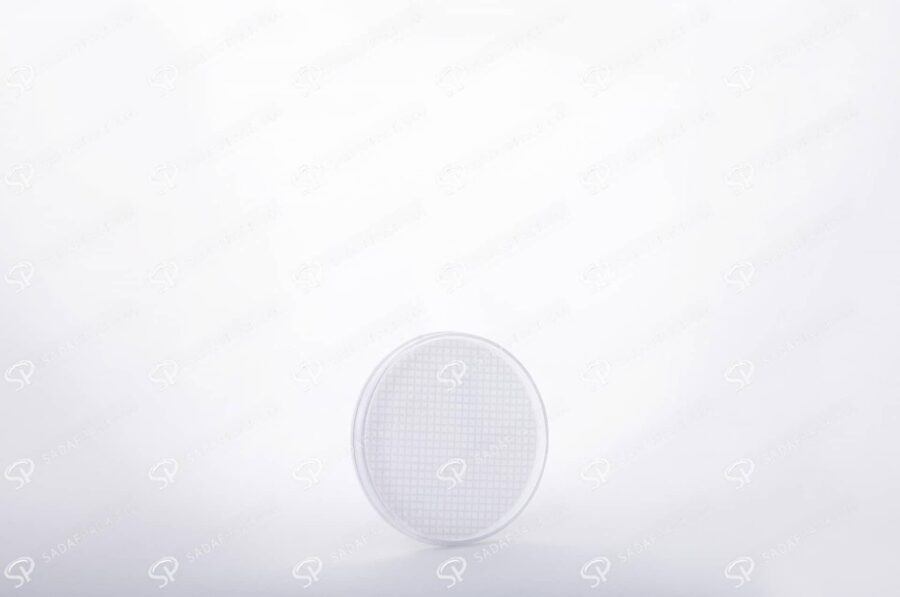 ##tt##-Saffron Crystal White Bottom Container - Round 2 (6.5 Slim)