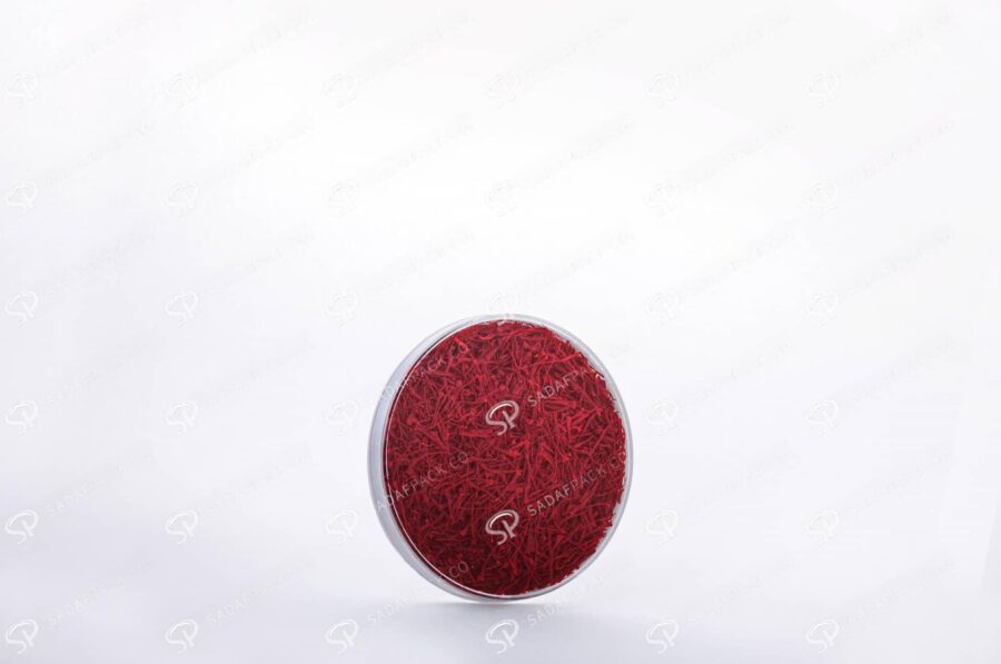 ##tt##-Saffron Crystal White Bottom Container - Round 3 (8 Slim)