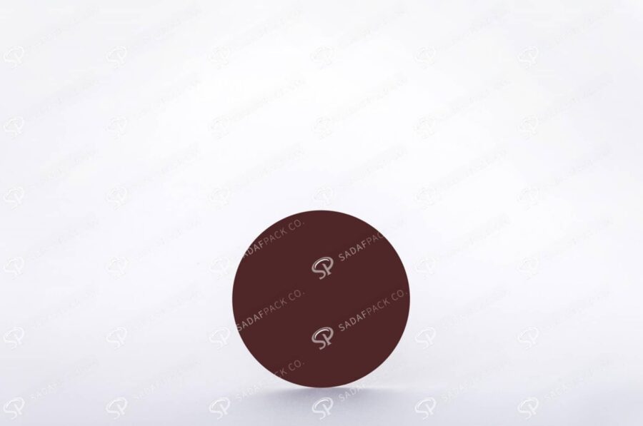 ##tt##-Saffron Crystal White Bottom Container - Round 3 (8 Slim)