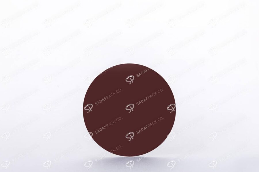 ##tt##-Saffron Crystal White Bottom Container - Round 4 (9 Slim)