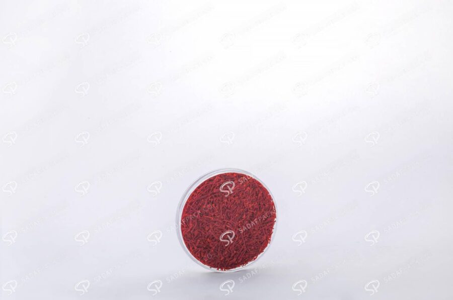 ##tt##-Saffron Crystal Container - Round 3 (6.5 Flat)