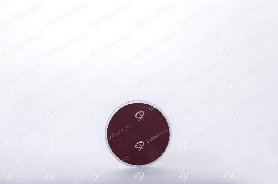 ##tt##-Saffron Crystal Container - Round 3 (6.5 Flat)