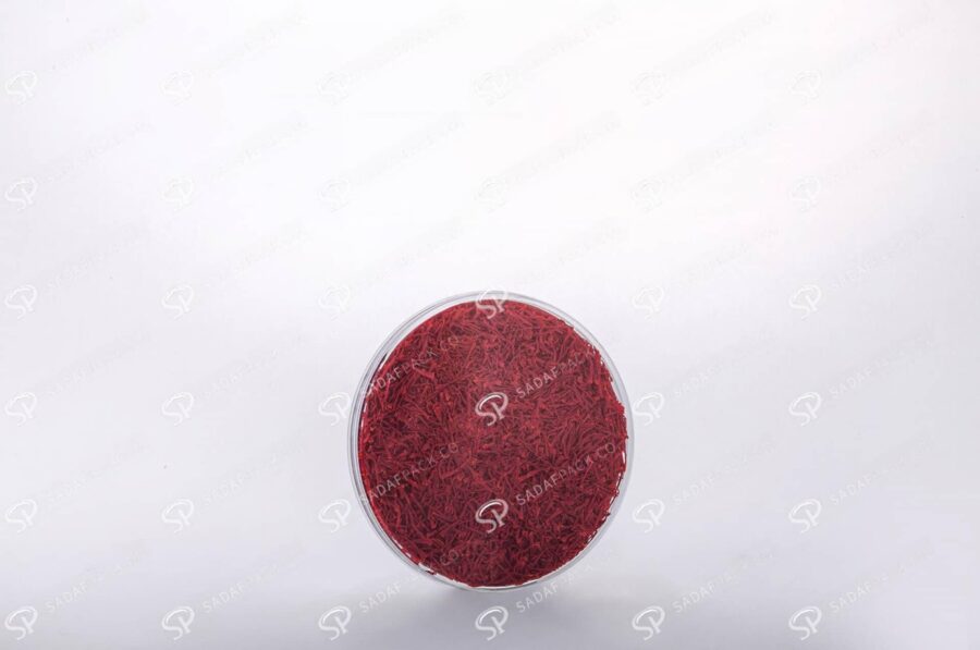 ##tt##-Saffron Crystal Container - Round 7 (9 Flat)