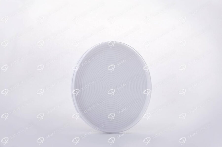##tt##-Saffron Crystal White Bottom Container - Deep Round 3 (11 Medium)