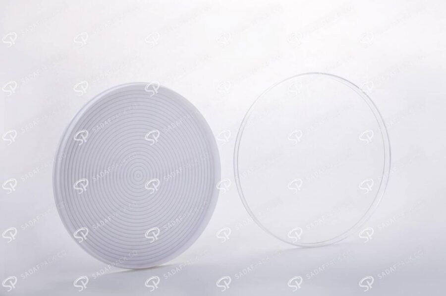 ##tt##-Saffron Crystal White Bottom Container - Deep Round 3 (11 Medium)