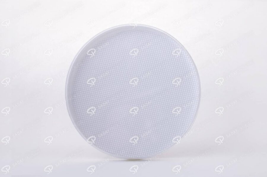 ##tt##-Saffron Crystal White Bottom Container - Deep Round 5 (14 Medium)