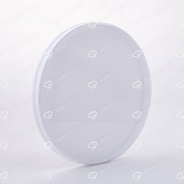 ##tt##-Saffron Crystal White Bottom Container - Deep Round 5 (14 Medium)