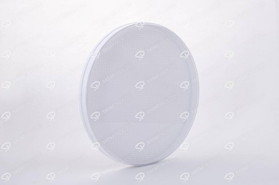 ##tt##-Saffron Crystal White Bottom Container - Deep Round 5 (14 Medium)
