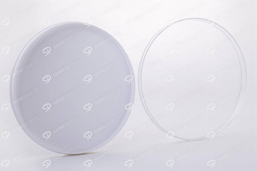 ##tt##-Saffron Crystal White Bottom Container - Deep Round 5 (14 Medium)