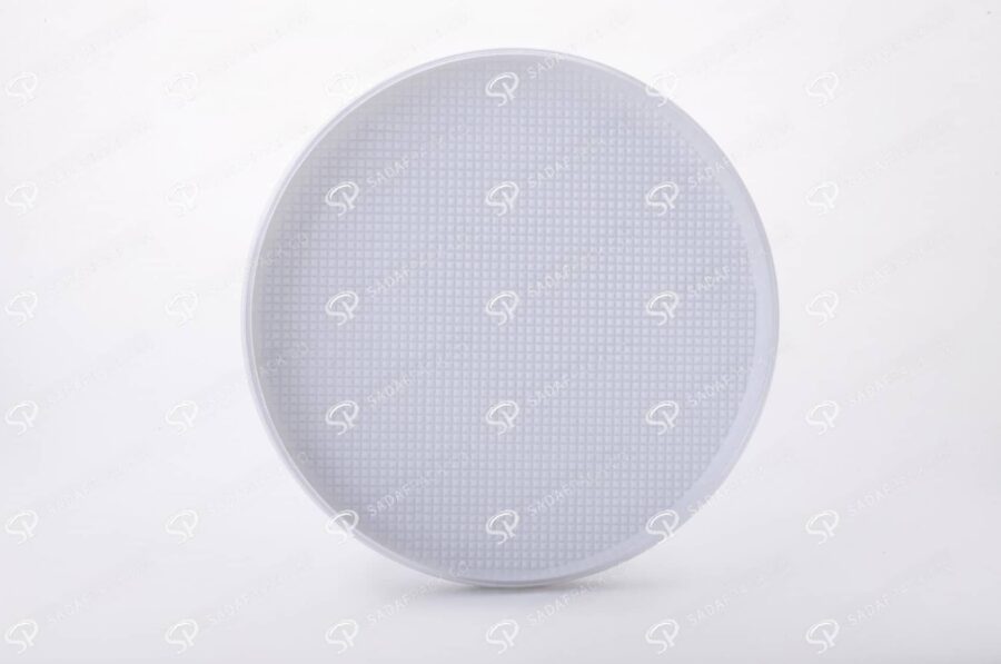 ##tt##-Saffron Crystal White Bottom Container - Deep Round 6 (14)