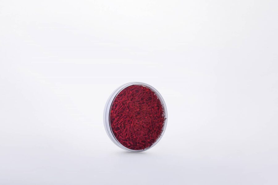 ##tt##-Saffron Crystal White Bottom Container - Deep Round 1 (6.5)