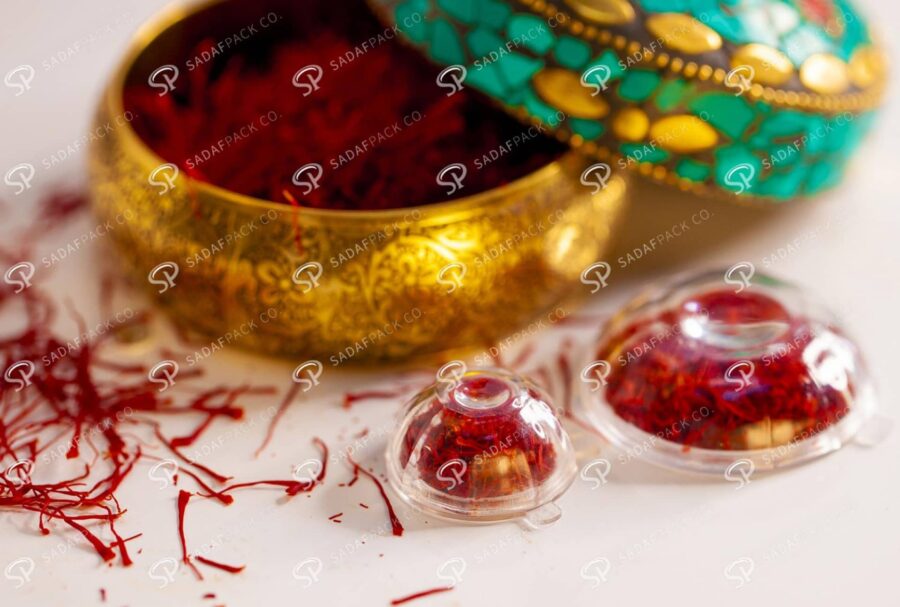 ##tt##-Saffron Crystal Container - Ocular Big