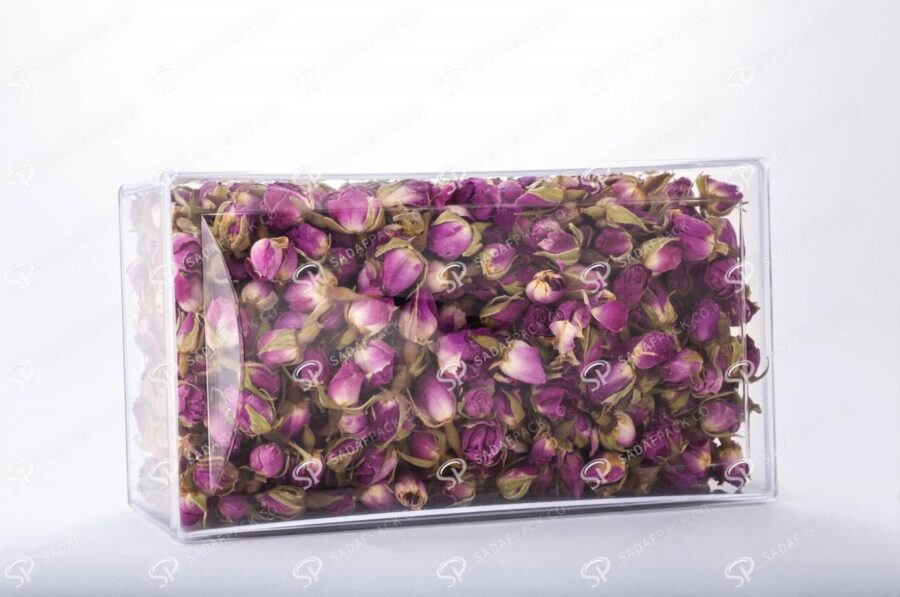##tt##-Crystal Container - Convex Designed Rectangular Big