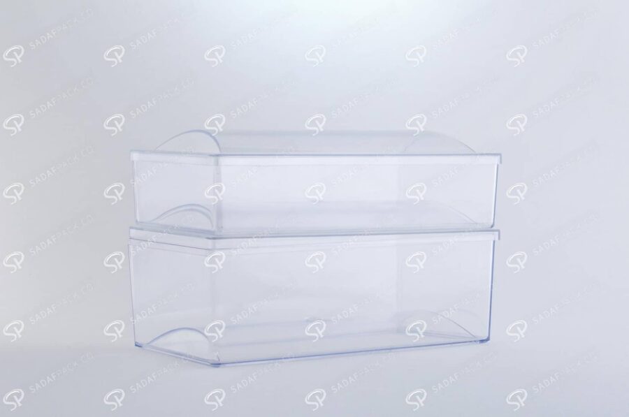 ##tt##-Crystal Container - Convex Designed Rectangular Big